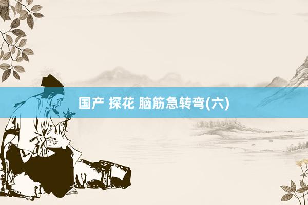 国产 探花 脑筋急转弯(六)